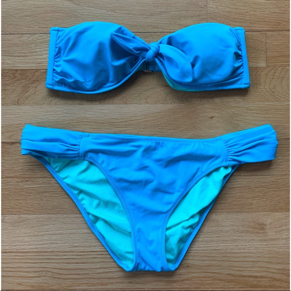 Victoria Secret Bikini Top S Bottom M Bandeau